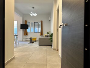 Een smart-tv en een filmbibliotheek