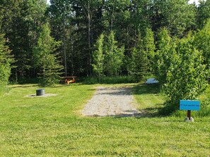 Property grounds - Tent and RV site #1 on the James River at Stark Ranch Resort Site (James River Bridge)