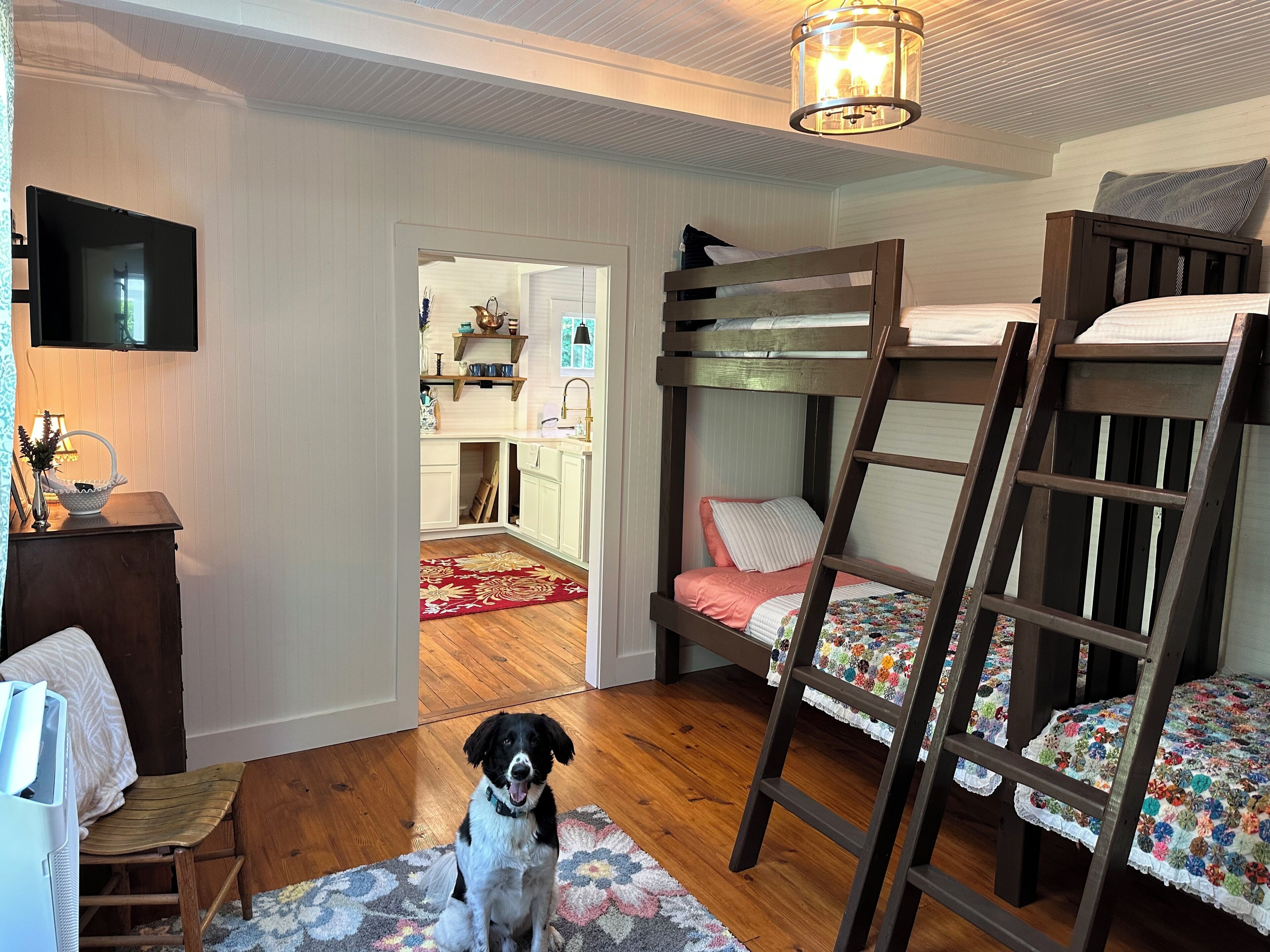 2 chambres, bureau, Wi-Fi gratuit, draps fournis