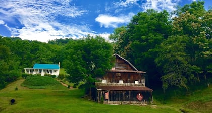 Private mountain cottage on 50 pristine acres in the Blue Ridge Mountains