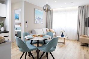 Superior Apartment | Living area | Flat-screen TV - Hestia - Asklipiou 9 (Athens)