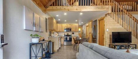 スマートテレビ、暖炉