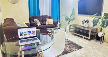 Central Topaz: Fully A/C, king & Double Bed, Free Parking & Wi-Fi,New Kingston