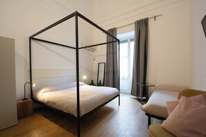 3 chambres, fer et planche à repasser, draps fournis