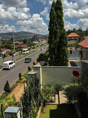 Façana frontal de l'allotjament