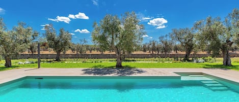 Seasonal outdoor pool