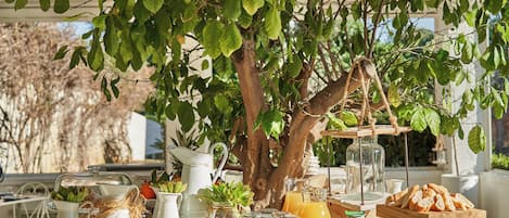 Petit déjeuner buffet compris tous les jours
