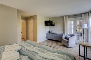 2 chambres, fer et planche à repasser, accès Internet, draps fournis