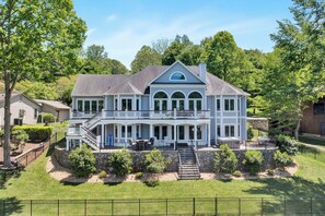 Exterior - Go Jump In the Lake! Just Listed Custom Lakefront Home with Dock & Amenities! (Moneta)