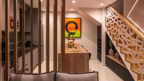 Biệt thự Deluxe | Bếp riêng | Tủ lạnh, lò vi sóng, bếp nấu, máy rửa bát 