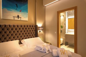 In-room safe, desk, laptop workspace, blackout curtains - river villas (Parga)