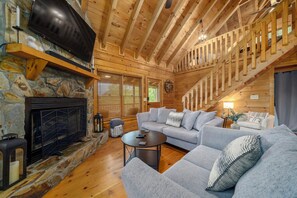 Smart-TV, peis og musikkbibliotek