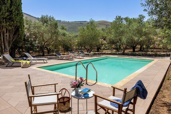 Seasonal outdoor pool