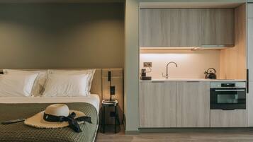 Estudio exclusivo, vistas al jardín | Caja fuerte, cortinas opacas, sistema de insonorización