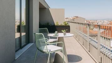 Superior Studio, City View | Terrace/patio