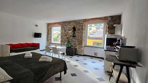Superior-Apartment, Stadtblick