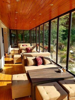 Fireplace, printers - Hotel Mountain Mestia (Mestia)