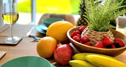 Spacious three-bedroom beachfront retreat