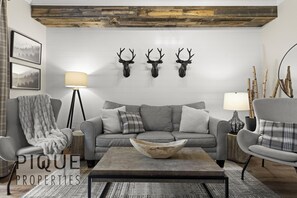 TV connectée, cheminée