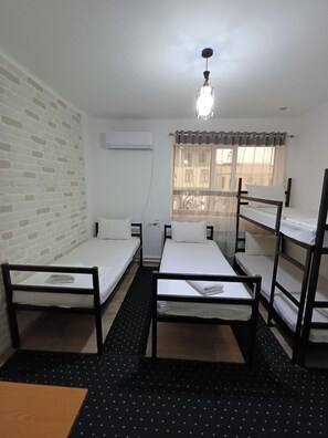 Basic Shared Dormitory (women only) | 3 camere, biancheria in cotone egiziano