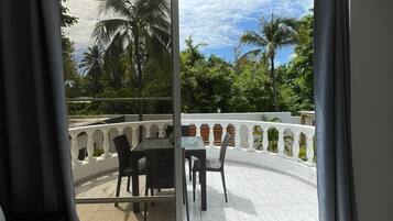 Comfort Apartment, Pool View | Terrace/patio