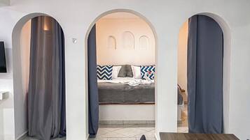 Suite estudio | Caja de seguridad en la habitación, wifi gratis y ropa de cama