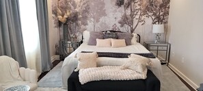 2 habitaciones, tabla de planchar con plancha, wifi y ropa de cama 