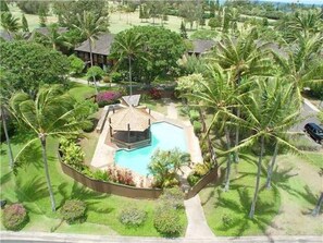 Pool - Modern, Designer Owned 2BD+2BA w/ Loft @ Turtle Bay, AC in every room (Kahuku)
