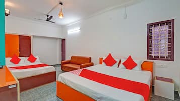 Standard-dobbeltværelse | 1 soveværelse, sengetøj