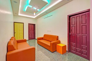 Sitteområde i lobbyen