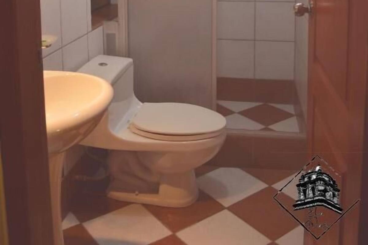 Towels, soap, toilet paper