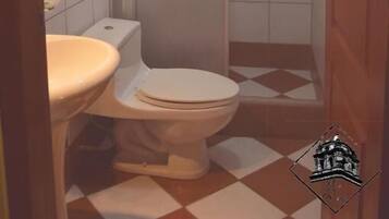 Towels, soap, toilet paper