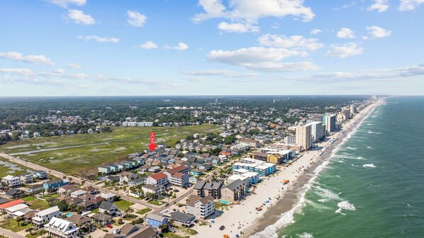 Sun loungers - 2nd Row, Beach Cottage, 3BR/2BA!  (Murrells Inlet)