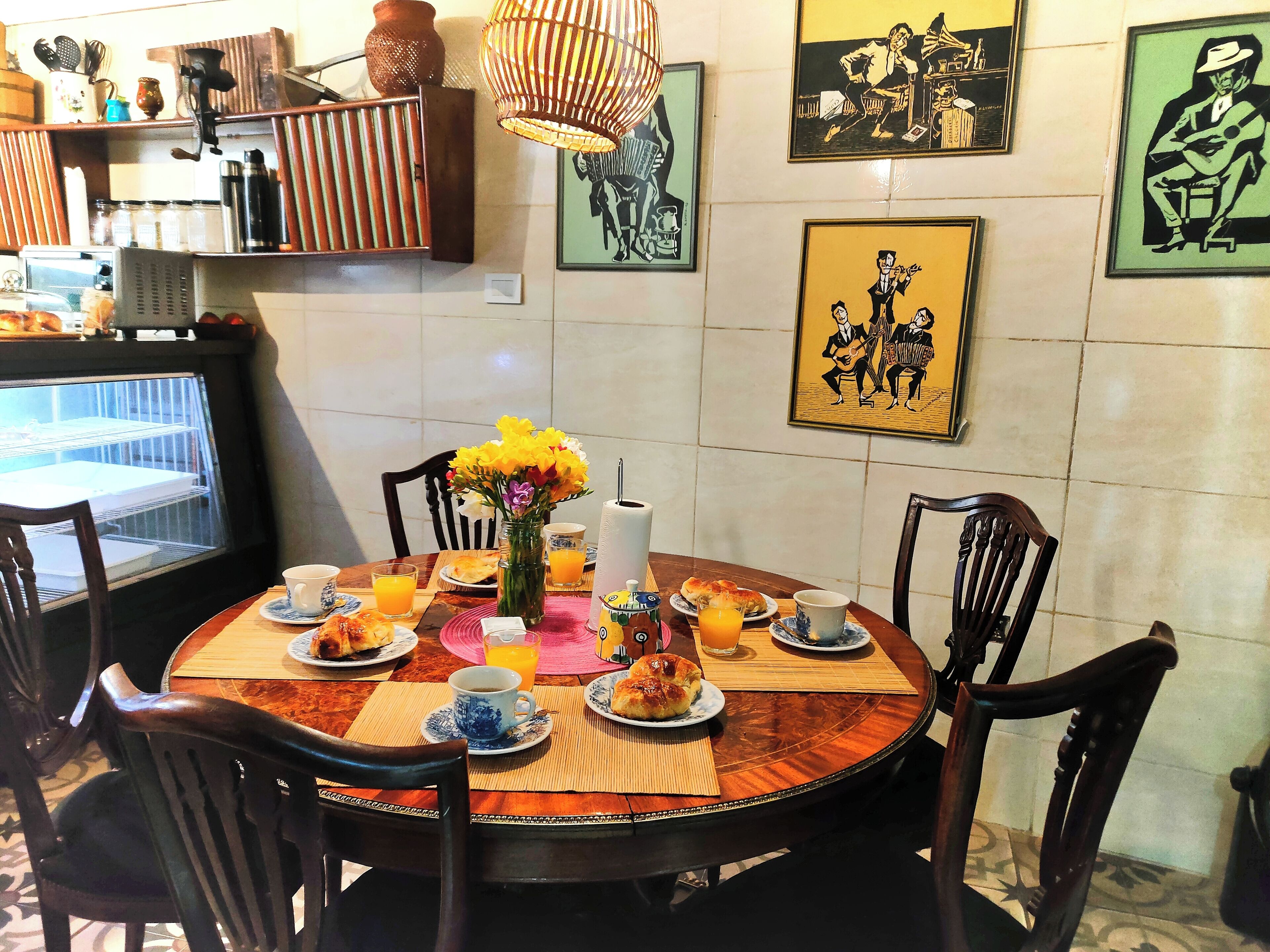 Free daily local cuisine breakfast