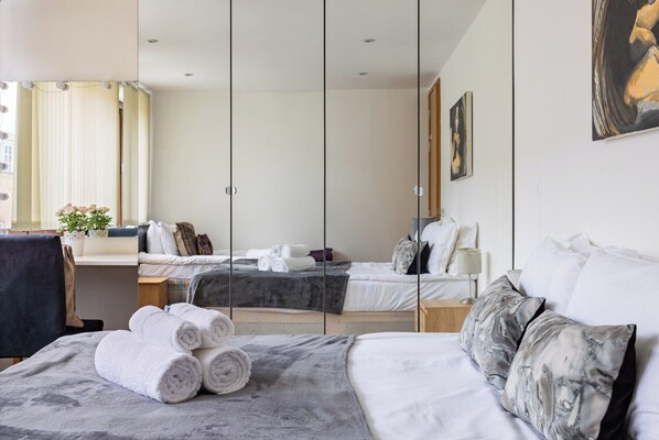 1 bedroom, iron/ironing board, free WiFi, bed sheets