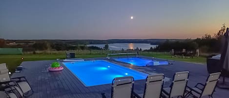Beheizter Pool