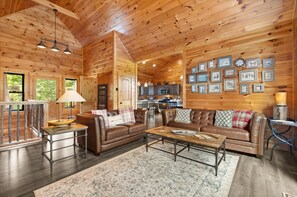 TV connectée, cheminée