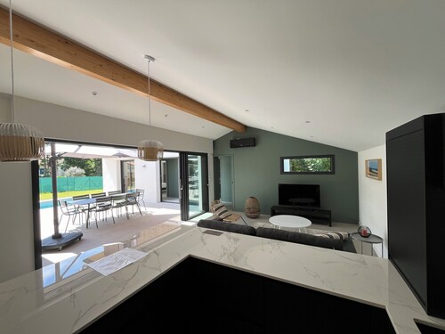 Villas-des-oyats Seignosse Villa Ophila Climatisée - Piscine Chauffée