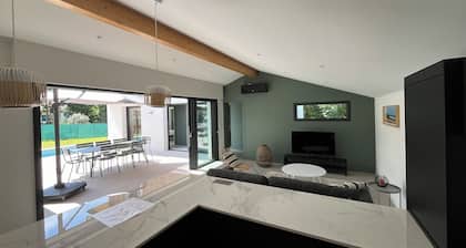 Villas-des-oyats Seignosse Villa Ophila Climatisée - Piscine Chauffée