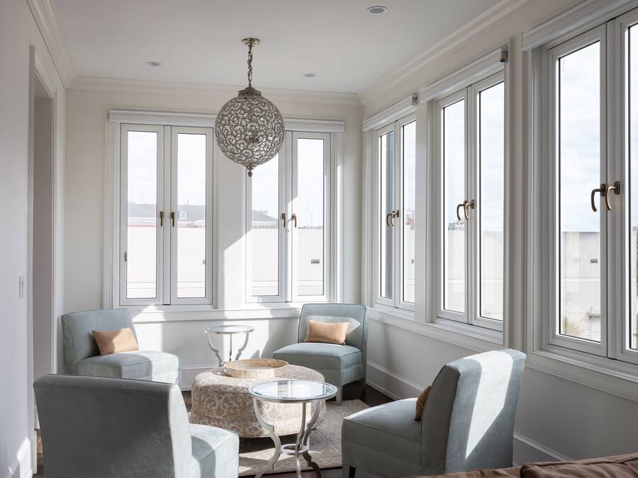 Luxury Apartment, 1 Bedroom (Self Check-in with Virtual Front Desk) | Living area | 50-inch flat-screen TV with digital channels