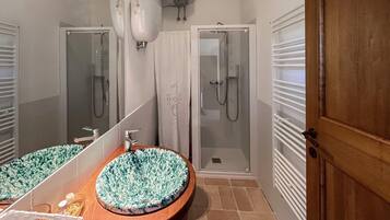 Shower, hair dryer