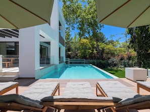 A heated pool - All About Villa Lavanda (Marbella)