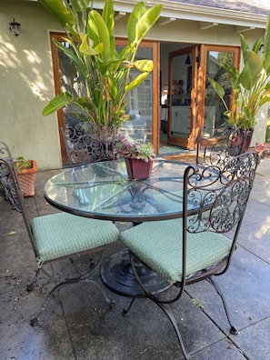 Udendørs spisemuligheder