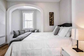 1 soverom, strykejern/-brett, wi-fi og sengetøy