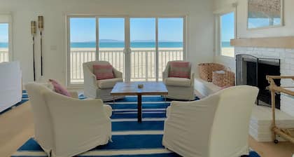 Designer Beachfront Home on the Sand