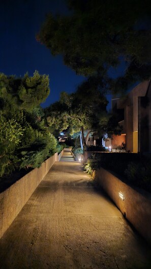 Overnattingsstedets uteområder