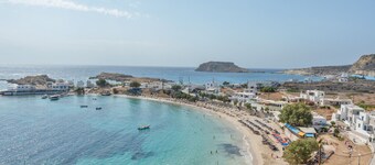 Villa 'Yani La Scala Luxury Villas' avec vue sur la mer, Wi-Fi et climatisation