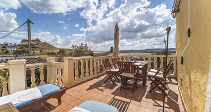 Holiday Home 'Mirador De Cerrato' with Private Terrace, Balcony and Wi-Fi