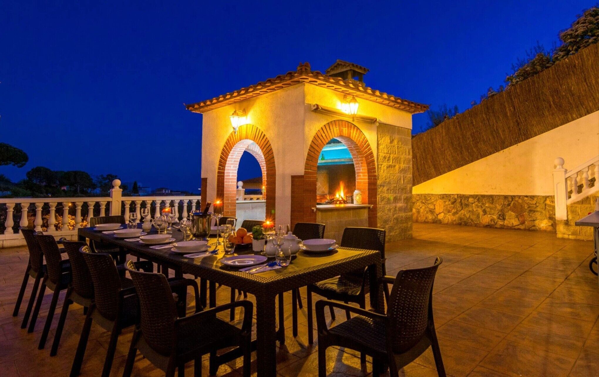 Restauration en plein air