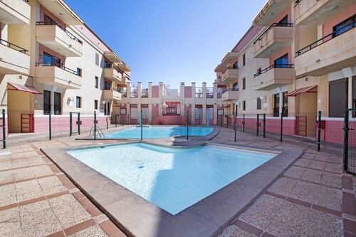 Appartement de vacances 'Apartamento Con Piscina Arinaga' avec piscine partagée et Wi-Fi